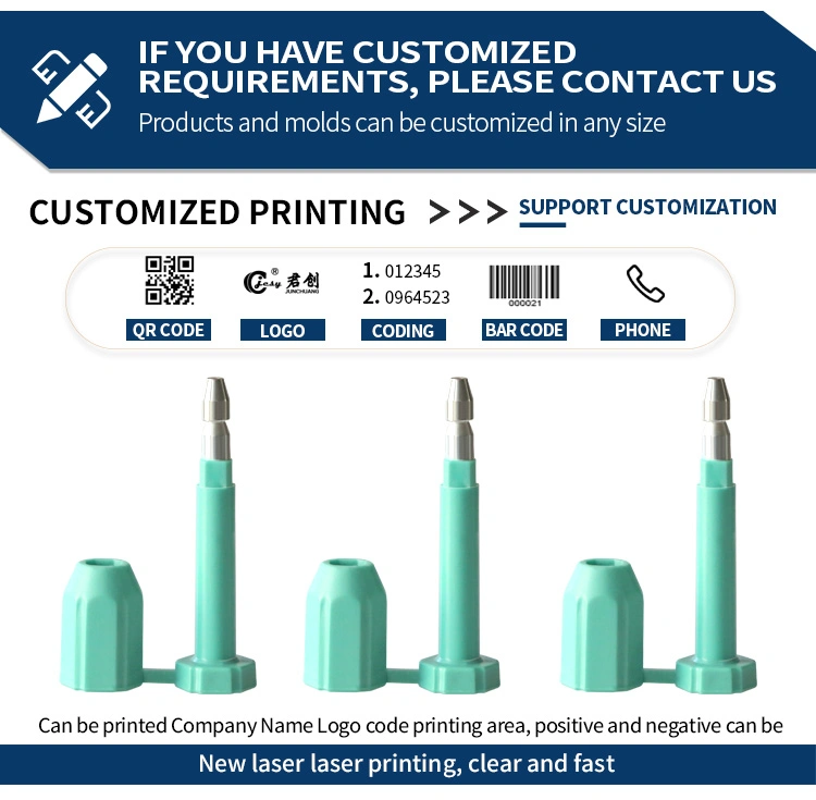 Jcbs602 Bolt Security Seal Bolt Seal ISO OEM with Bar Code