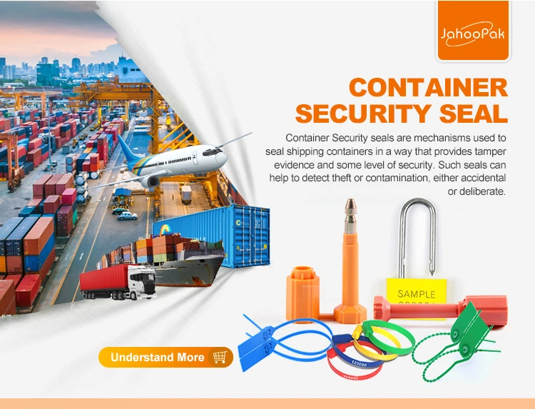 High Security Adjustable Disposable Truck Metal Padlock Cable Seal