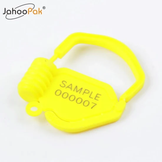 China Factory Plastic Padlock Seal Disposable Use